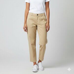 Pendleton Tan Khaki Utility Straight Leg Pants - Size 6